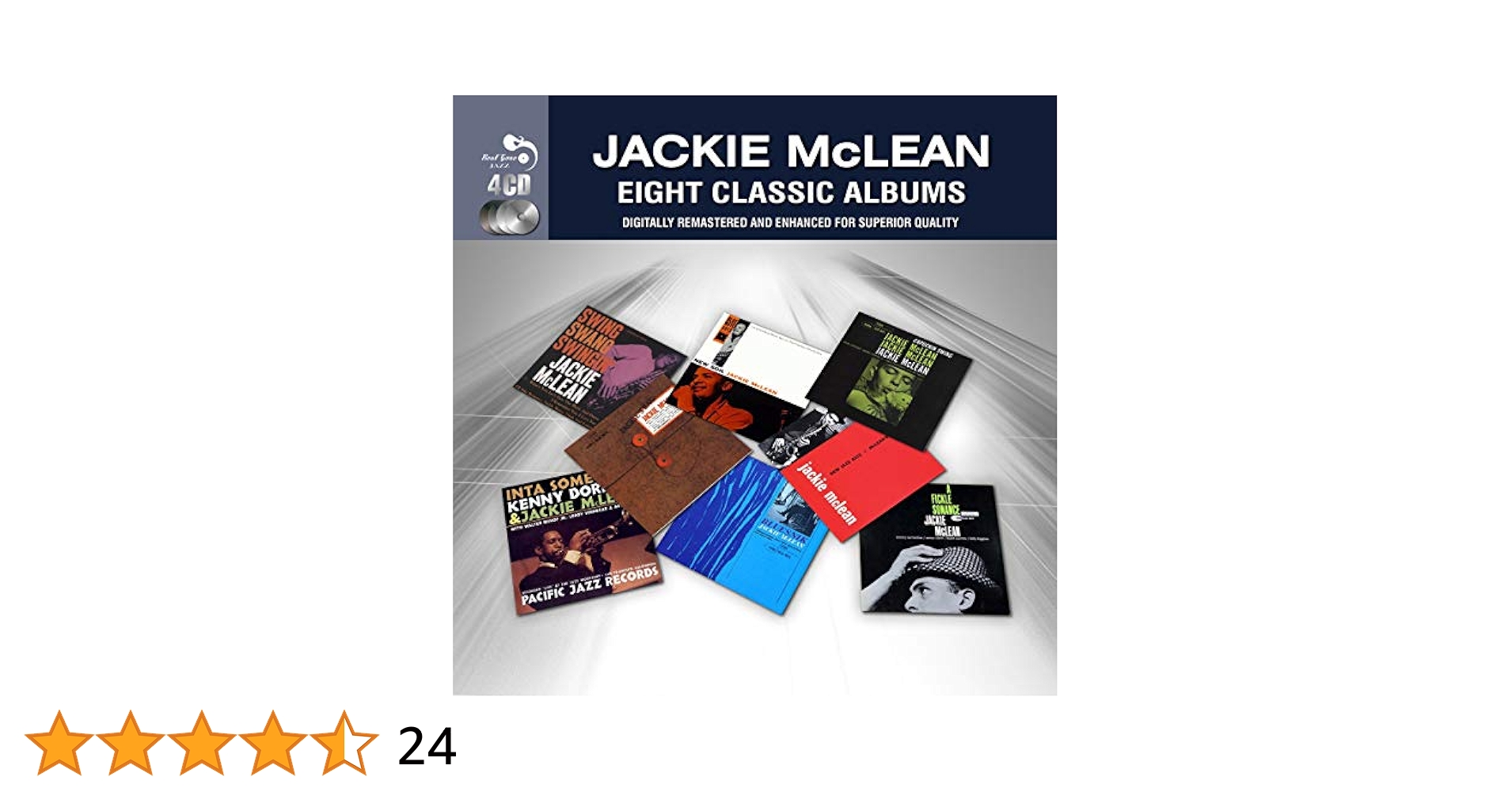 その他 Eight Classic Albums: Jackie McLean [CD] Amazon.co.jp: Eight Classic Albums: Jackie McLean: Music